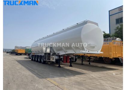 5 Axle 60000 Liters Oil Tanker Trailer To Nigeria