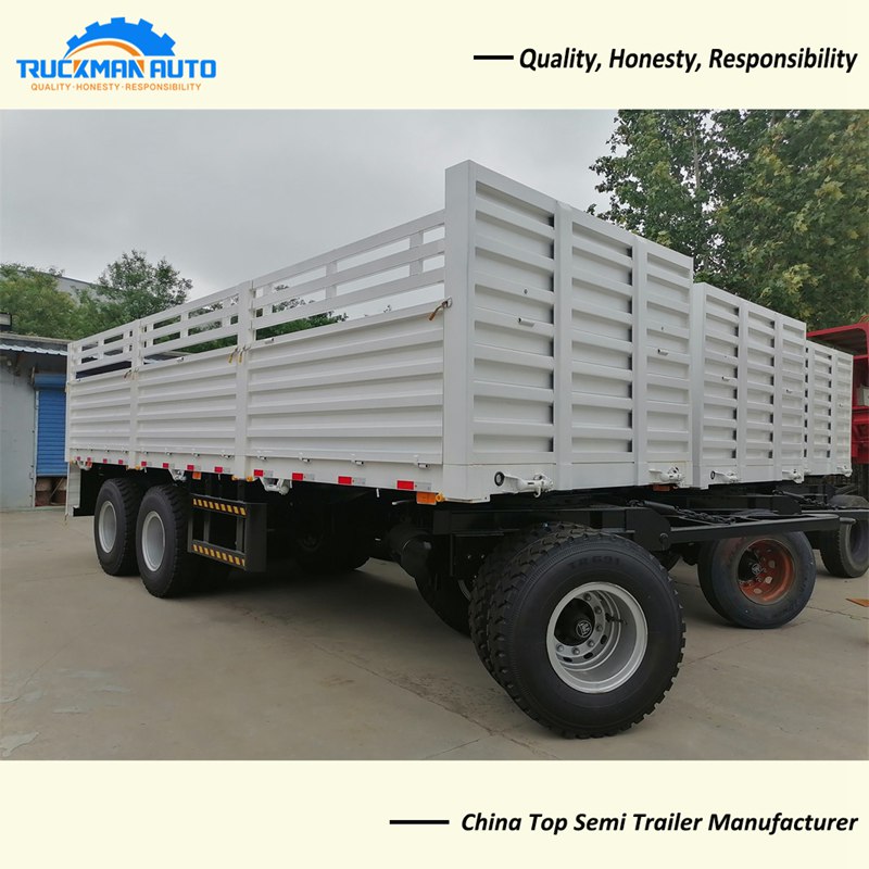 Drawbar Cargo Trailer For East Africa