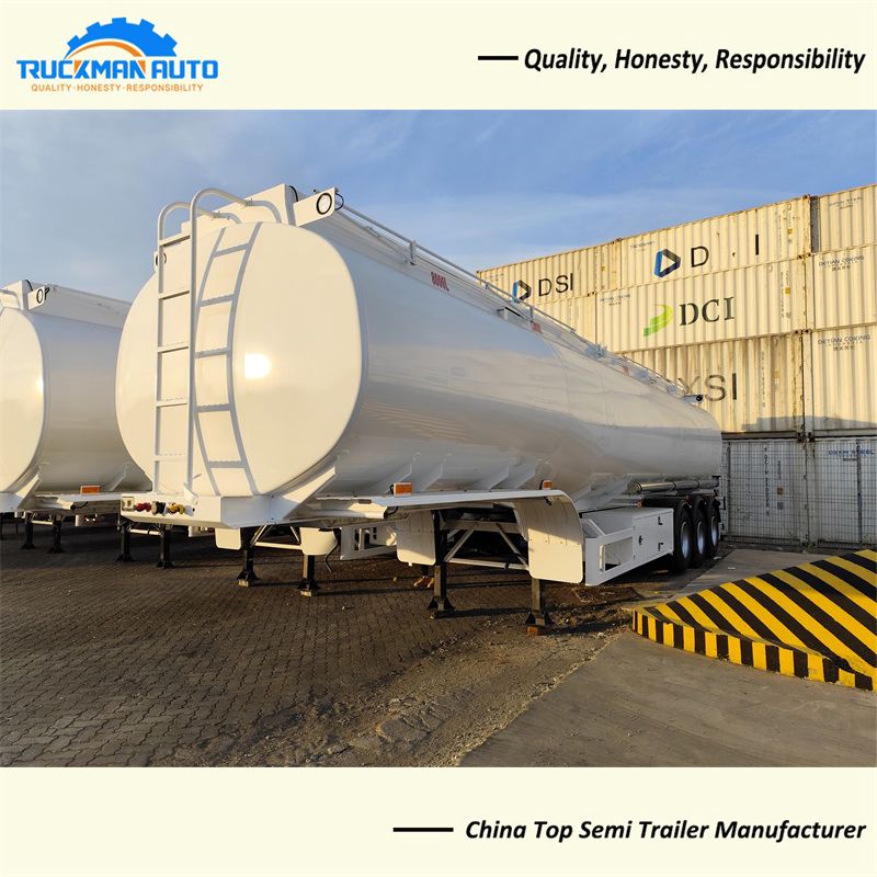 Multi-Compartment Oil Tanker Trailer