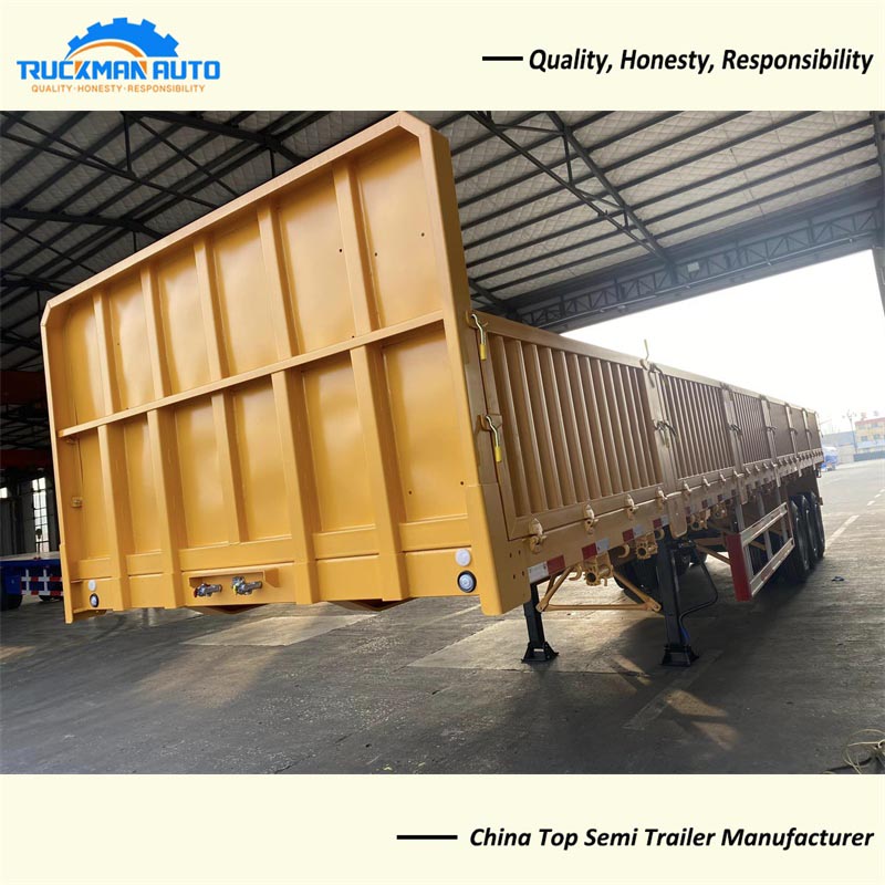3 Axle Side Wall Trailer