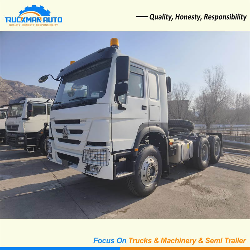 SINOTRUK HOWO 6x4 10 Wheels 430HP Trailer Truck For Ghana