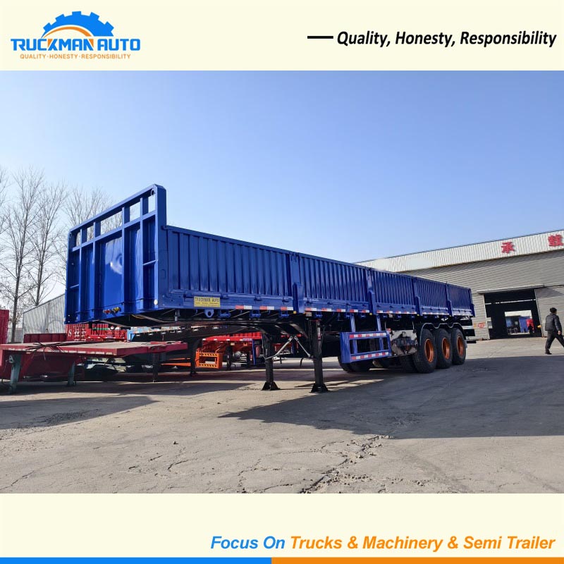3 Axles 60 Tons Side Wall Trailer