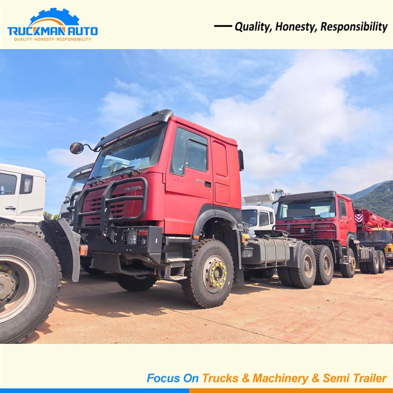 SINOTRUK HOWO 6x4 400HP Prime Mover Truck To Angola