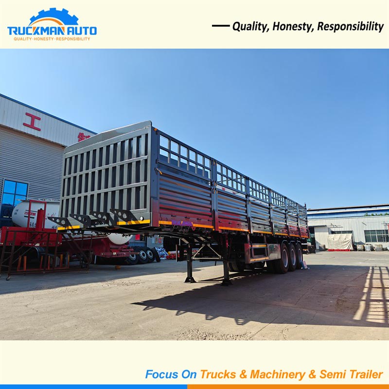 3 Axles Fence Trailer For Desert Conditions To Sudan